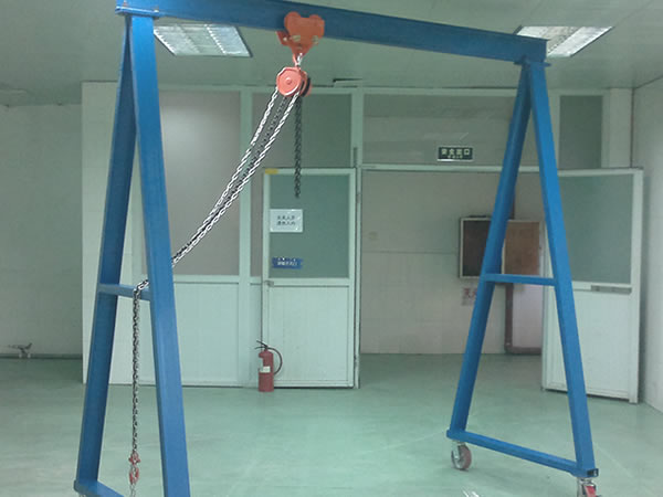 成華牌可移動(dòng)手動(dòng)簡易龍門吊架